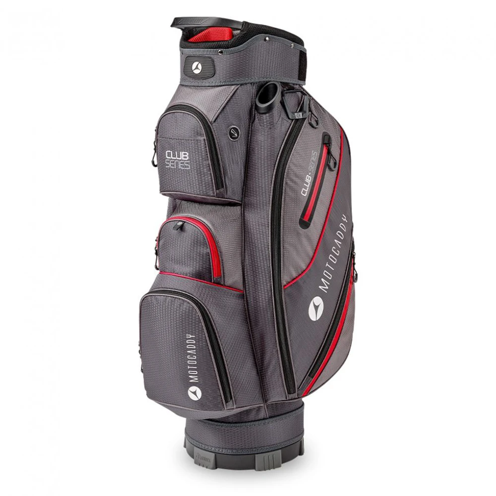 Motocaddy Club Series Golf Trolley Bag 2023 - Red 1 Motocaddy Club Series Golf Trolley Bag 2023 - Red
