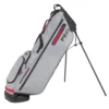 Ping Hoofer Craz-e-lite Golf Stand Bag - Grey/Black/Scarlet