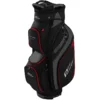 PowaKaddy DLX-Lite Trolley Bag 2021 - Black/Titanium/Red