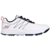 Skechers Torque Spiked Golf Shoe - White/Navy/Red