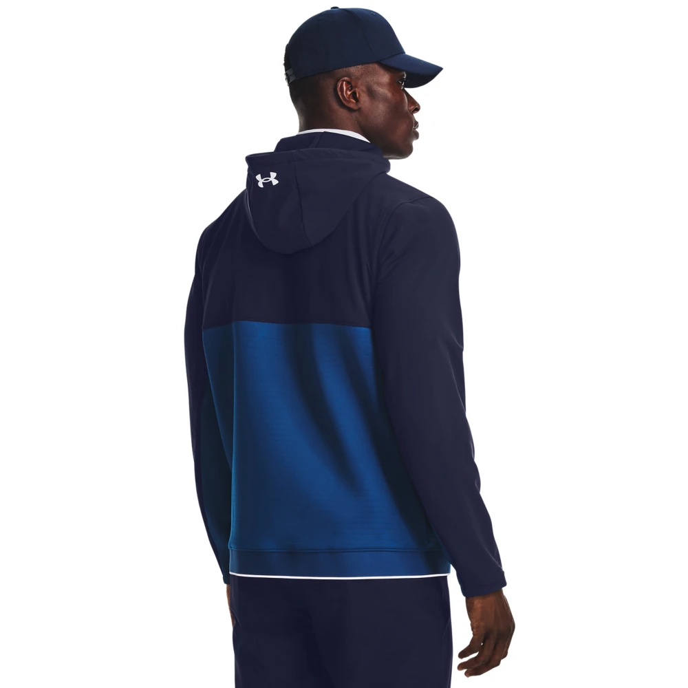 Under Armour Storm Daytona Full Zip Hoodie - Midnight Navy/Blue Mirage 2 Under Armour Storm Daytona Full Zip Hoodie - Midnight Navy/Blue Mirage - Image 2