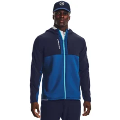 Under Armour Storm Daytona Full Zip Hoodie - Midnight Navy/Blue Mirage