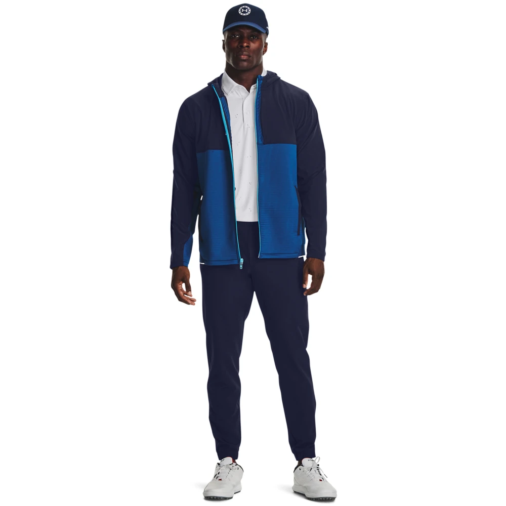 Under Armour Storm Daytona Full Zip Hoodie - Midnight Navy/Blue Mirage 3 Under Armour Storm Daytona Full Zip Hoodie - Midnight Navy/Blue Mirage - Image 3