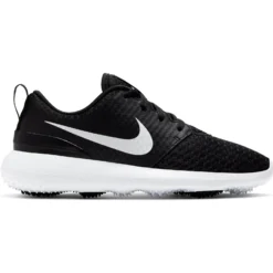 Nike Roshe G Junior Golf Shoes - Black/Metallic White