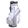 Macgregor 15 Series Water Resistant 10'' Ladies Golf Cart Bag - White/Orchid