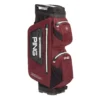 Ping Pioneer Monsoon Waterproof Golf Cart Bag - Mulberry/Black