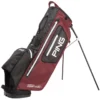 Ping Hoofer Monsoon Waterproof Golf Stand Bag - Mulberry