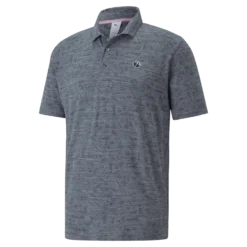 PUMA X Arnold Palmer King Polo Shirt - Navy Blazer Heather