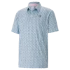 PUMA X Arnold Palmer MATTR Sixty Two Golf Polo Shirt - Navy Blazer