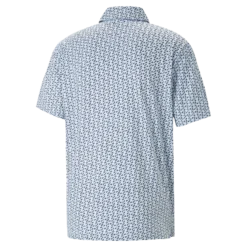 PUMA X Arnold Palmer MATTR Sixty Two Golf Polo Shirt - Navy Blazer -Sports - Golf Shop 537485 01 bv