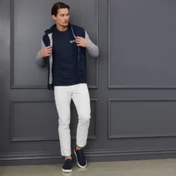 G/FORE Full Zip Hybrid Jacket -Sports - Golf Shop G4MS22O21NL TWLT 1