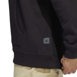 Adidas AdiCross Hoodie - Black -Sports - Golf Shop HN9524 10 APPAREL On20Model Detail20View202 white