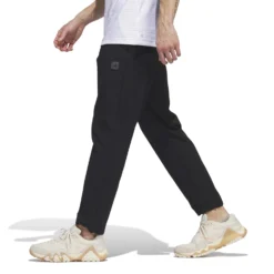 Adidas AdiCross Loose FIt Golf Trousers -Sports - Golf Shop HS3199 5 APPAREL On20Model Side20View white