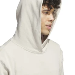 Adidas AdiCross Hoodie - Clear Brown -Sports - Golf Shop HS3203 10 APPAREL On20Model Detail20View202 white