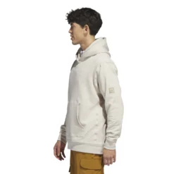 Adidas AdiCross Hoodie - Clear Brown -Sports - Golf Shop HS3203 6 APPAREL On20Model Side20View white
