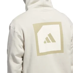 Adidas AdiCross Hoodie - Clear Brown -Sports - Golf Shop HS3203 9 APPAREL On20Model Detail20View201 white