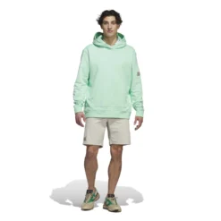 Adidas AdiCross Hoodie - Pulse Mint -Sports - Golf Shop HS5610 7 APPAREL On20Model Standard20Outfit20View white