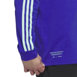 Adidas AdiCross Long Sleeve Polo Shirt -Sports - Golf Shop HS5619 9 APPAREL On20Model Detail20View202 white2028229