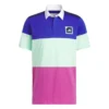 Adidas AdiCross Block Polo Shirt - Lucid Blue