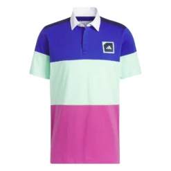 Adidas AdiCross Block Polo Shirt - Lucid Blue