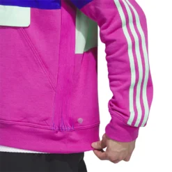 Adidas AdiCross Anorak - Lucid Blue -Sports - Golf Shop HS5621 10 APPAREL On20Model Detail20View202 white