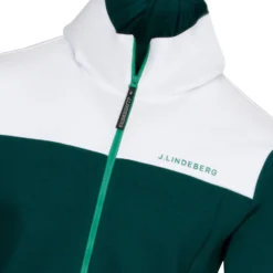 J.Lindeberg J Lindeberg Jeff Hoodie - Rain Forest 5 J.Lindeberg J Lindeberg Jeff Hoodie - Rain Forest -Sports - Golf Shop JL Jeffhood rainforest 2