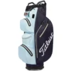 Titleist StaDry Waterproof 14 Way Golf Cart Bag - Navy/Sky/Grey