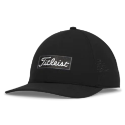 Titleist Oceanside Adjustable Golf Baseball Cap - Black/White