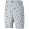 PUMA X Arnold Palmer Dancing Umbrellas Golf Shorts - Mirage Grey/Navy Blazer