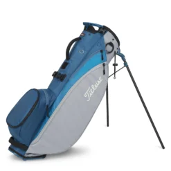 Titleist Players 4 Carbon Golf Stand Bag - Grey/Lagoon/Reef Blue