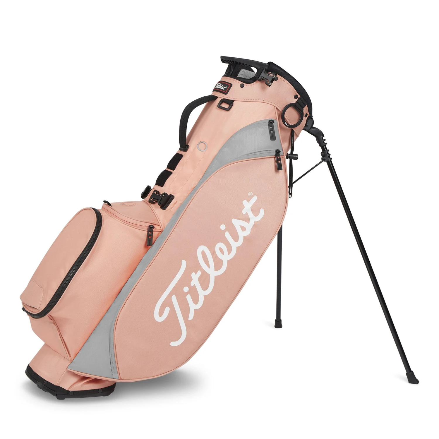 Titleist Players 4 Golf Stand Bag - Peach/Grey 1 Titleist Players 4 Golf Stand Bag - Peach/Grey