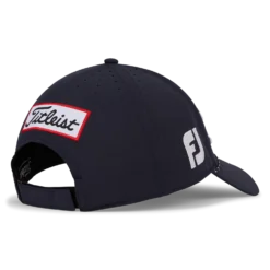 Titleist Tour Breezer Adjustable Golf Baseball Cap -Sports - Golf Shop TourBreezerRope Navy White 04