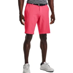Under Armour Drive Taper Golf Shorts - Perfection Pink -Sports - Golf Shop UA drivetapershort perfection 1