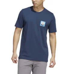 Adidas Core T-Shirt - Crew Navy -Sports - Golf Shop adidas HH9346 3