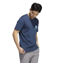 Adidas Core T-Shirt - Crew Navy -Sports - Golf Shop adidas HH9346 5