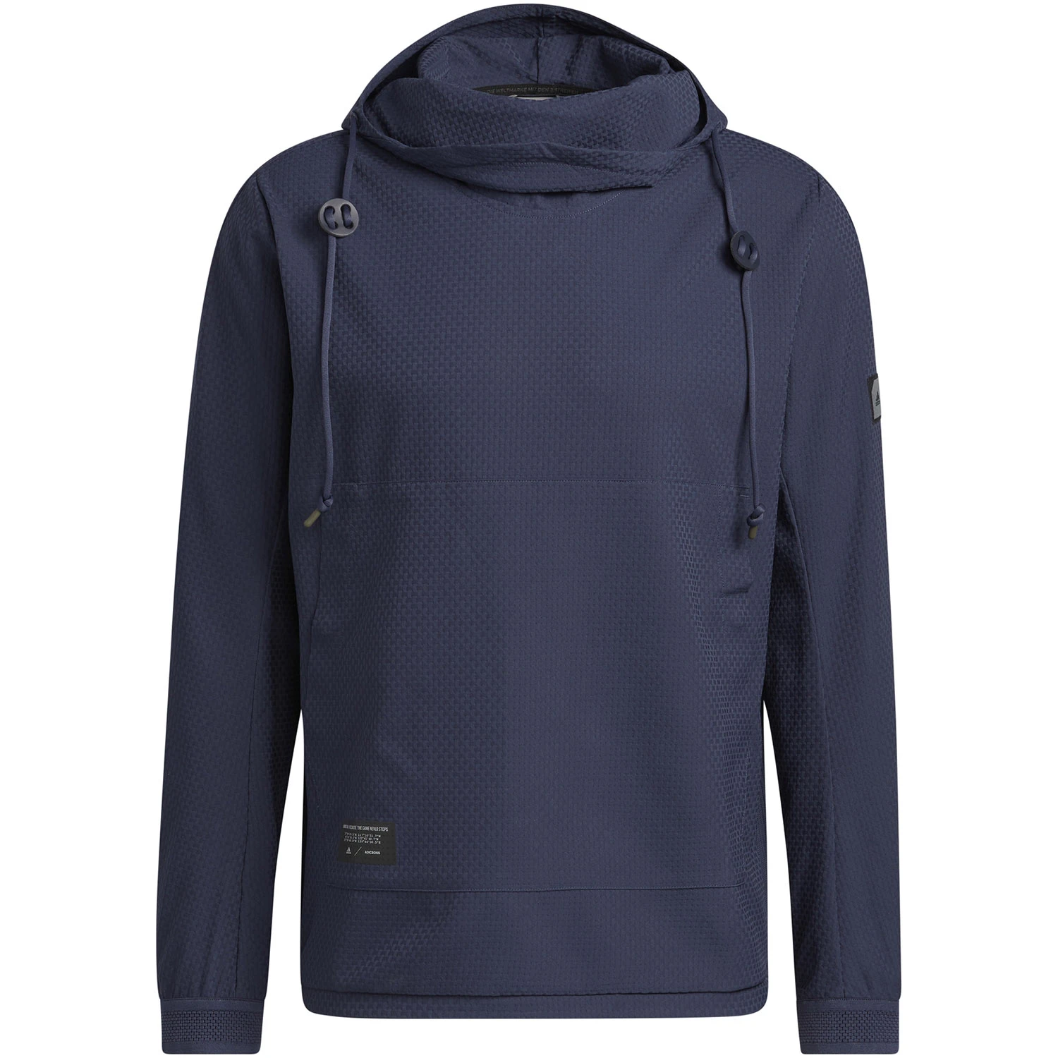 Adidas AdiCross Hoodie Anorak - Trace Blue 1 Adidas AdiCross Hoodie Anorak - Trace Blue