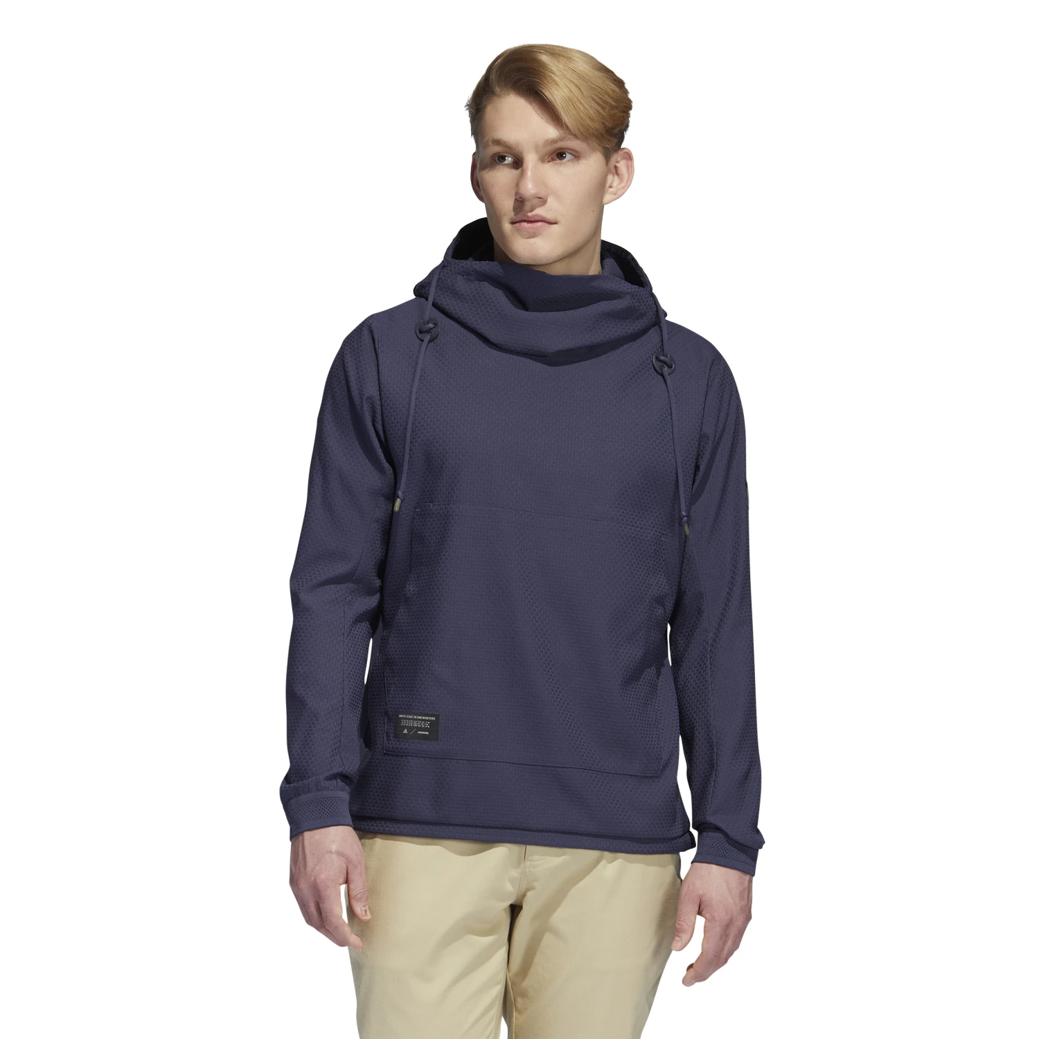 Adidas AdiCross Hoodie Anorak - Trace Blue 2 Adidas AdiCross Hoodie Anorak - Trace Blue - Image 2