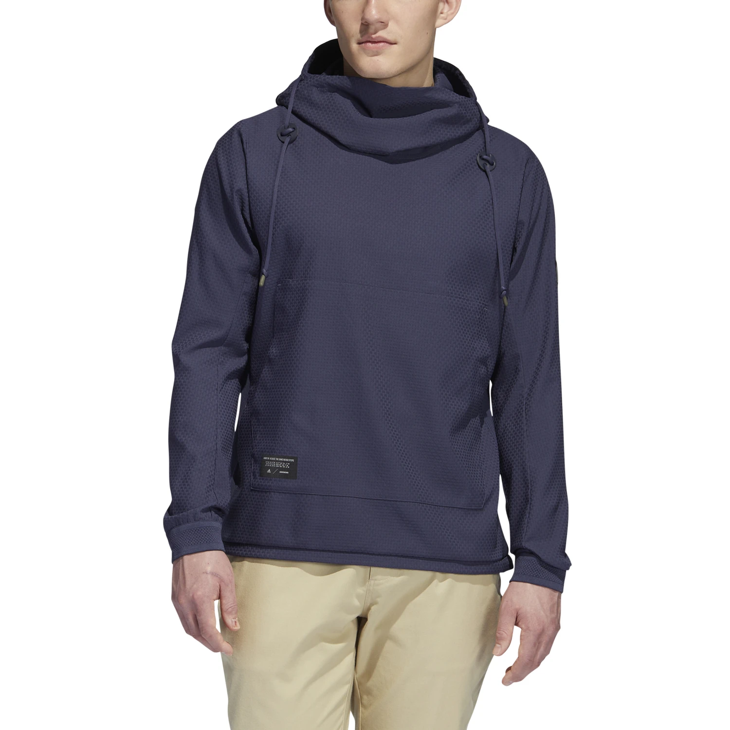 Adidas AdiCross Hoodie Anorak - Trace Blue 3 Adidas AdiCross Hoodie Anorak - Trace Blue - Image 3