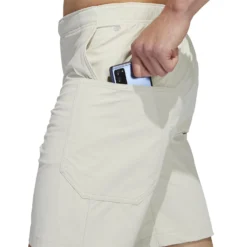 Adidas AdiCross Golf Shorts - Clear Brown -Sports - Golf Shop adidas adicrossgolfshort clearbrown 8