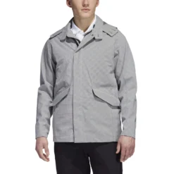 Adidas AdiCross Elements Jacket - Grey Three -Sports - Golf Shop adidas aw22 hf9117 4