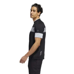Adidas AdiCross Checker T-Shirt - Black/White -Sports - Golf Shop adidas aw22 hn9626 6