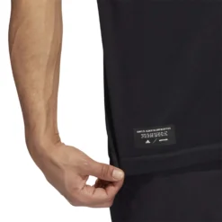 Adidas AdiCross Checker T-Shirt - Black/White -Sports - Golf Shop adidas aw22 hn9626 9