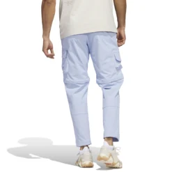 Adidas AdiCross Zip-Off Golf Trousers - Blue Dawn -Sports - Golf Shop adidas zipofftrouser bluedawn 3