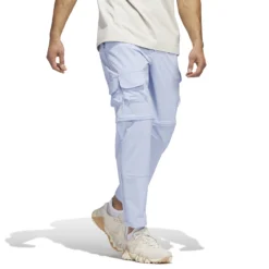 Adidas AdiCross Zip-Off Golf Trousers - Blue Dawn -Sports - Golf Shop adidas zipofftrouser bluedawn 4