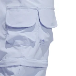 Adidas AdiCross Zip-Off Golf Trousers - Blue Dawn -Sports - Golf Shop adidas zipofftrouser bluedawn 6