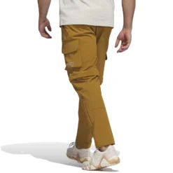 Adidas AdiCross Zip-Off Golf Trousers - Bronze Strata -Sports - Golf Shop adidas zipofftrouser bronzestrata 3