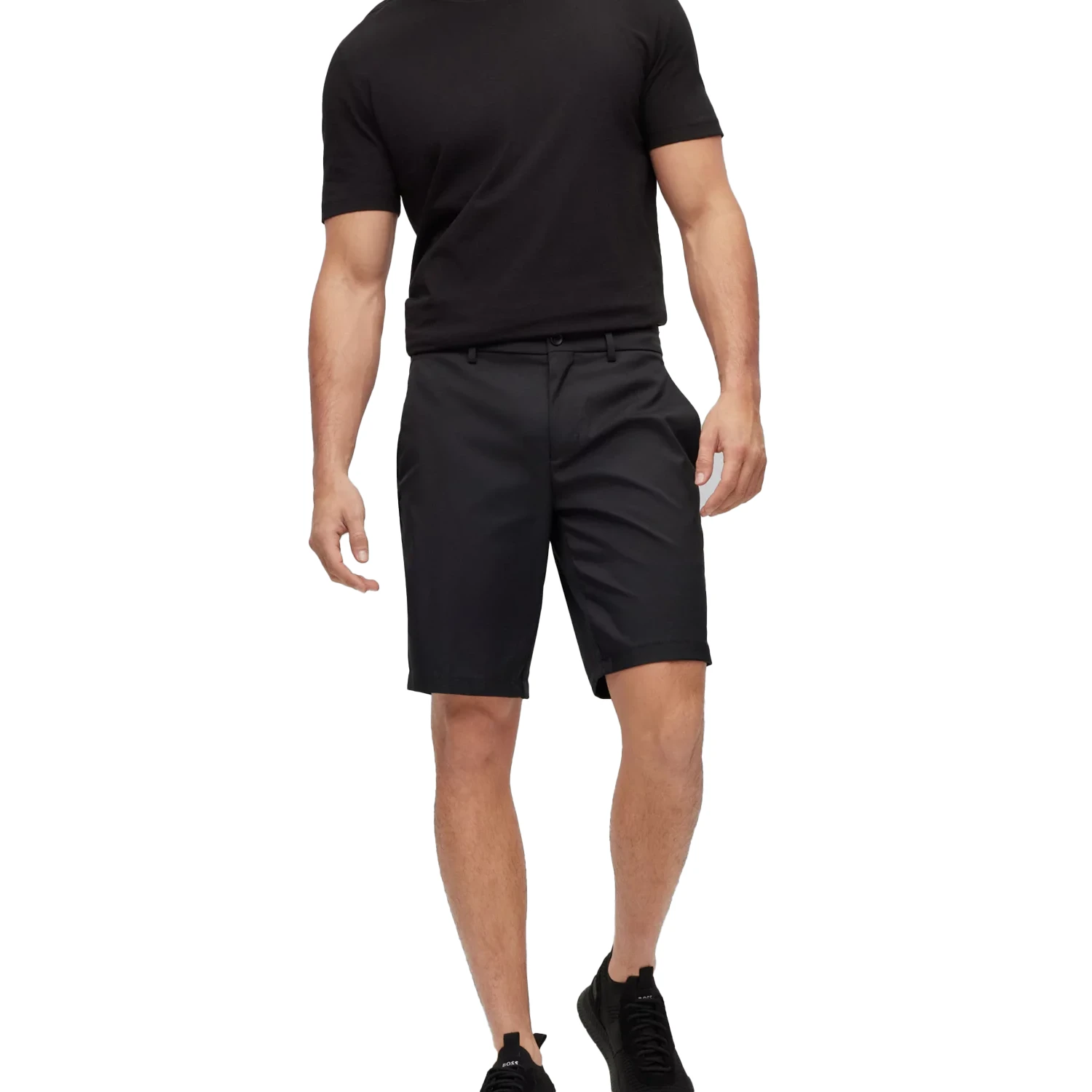 BOSS Drax Golf Shorts - Black 001 2 BOSS Drax Golf Shorts - Black 001 - Image 2