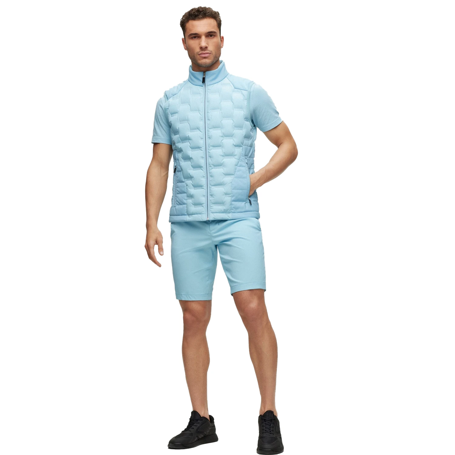 BOSS Drax Golf Shorts - Light/Pastel Blue 451 4 BOSS Drax Golf Shorts - Light/Pastel Blue 451 - Image 4