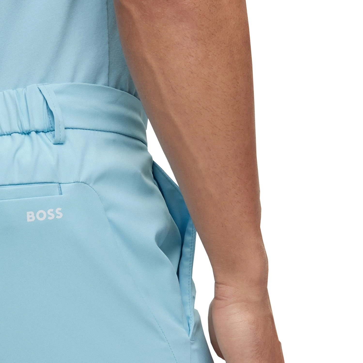 BOSS Drax Golf Shorts - Light/Pastel Blue 451 5 BOSS Drax Golf Shorts - Light/Pastel Blue 451 - Image 5