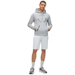 BOSS Drax Golf Shorts - White 100 -Sports - Golf Shop boss draxshort white 2